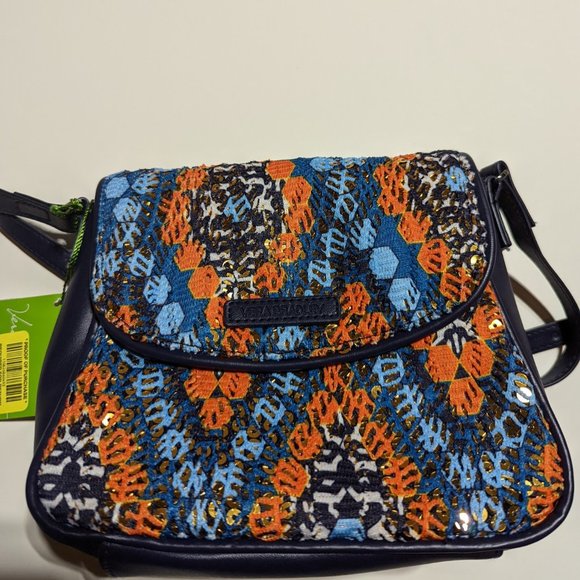 NWT - Vera Bradley Marrakesh Beads Summer Sparkle Crossbody Sequin Purse - Picture 2 of 3